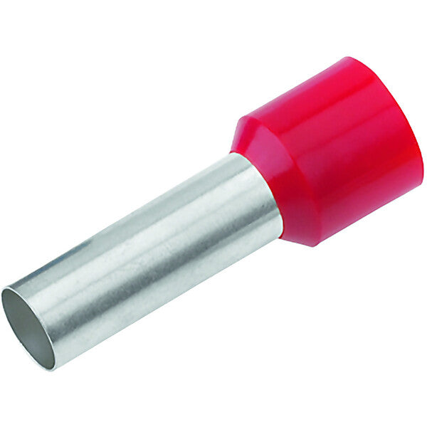 CIMCO Isol. Aderendhülse 1,0qmmx 8mm, rot 187008